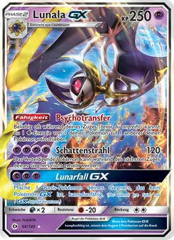 Lunala GX, Sonne & Mond Nº 66 Normal