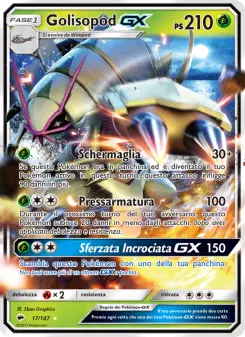 Golisopod GX, Ombre Infuocate Nº 17 Holo