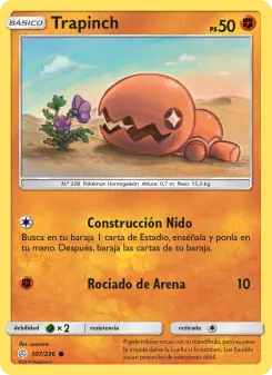 Trapinch, Eclipse Cósmico No. 107 Normal