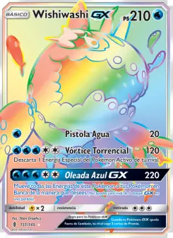 Wishiwashi GX, Albor de Guadianes No. 151 Normal