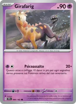 Girafarig, Cronoforze No. 066 Normal