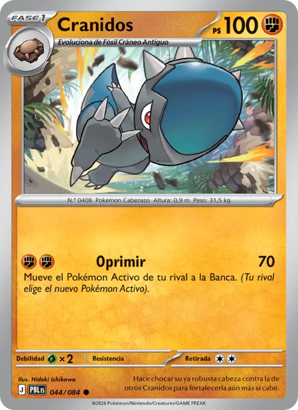 Cranidos, Oscuridad Absoluta Nº 044