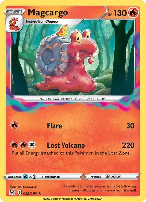 Magcargo, Lost Origin Nº 022
