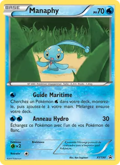 Manaphy, Promo XY Nº XY190 Normal