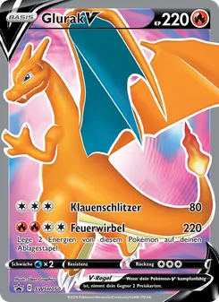 Glurak V, SCSC Promokarten No. SWSH050 Holo