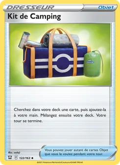 Kit de Camping, Styles de combat Nº 122 Normal