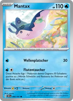 Mantax, Stürmische Funken No. 040 Normal