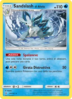 Sandslash di Alola, Guardiani Nascenti No. 20 Normal