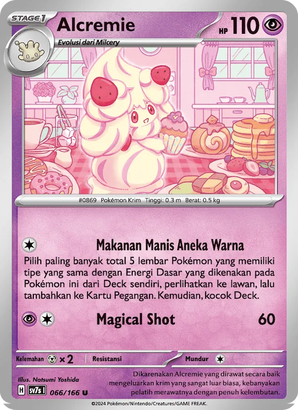 Alcremie, Bimbingan Rasi No. 066
