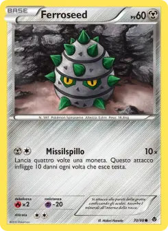 Ferroseed, Nuove Forze No. 70 Normal