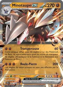 Minotaupe-ex, Foudre Noire Nº 046 Holo