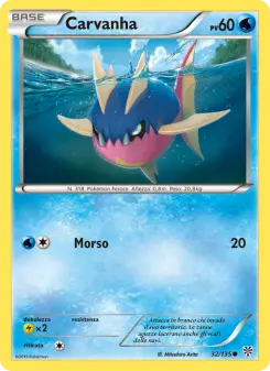 Carvanha, Uragano Plasma Nº 32 Normal