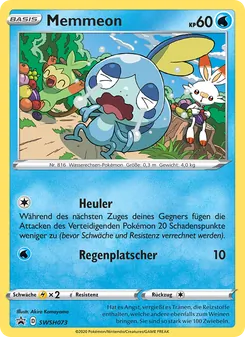 Memmeon, SCSC Promokarten Nº SWSH073 Holo