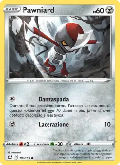 Pawniard, Stili di Lotta No. 103 Normal