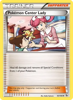 Pokémon Center Lady, Flashfire No. 93 Normal