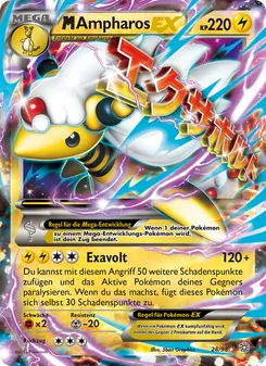 M-Ampharos EX, Ewiger Anfang Nº 28 Normal