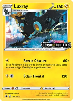 Luxray, Promo SWSH Nº SWSH023 Holo