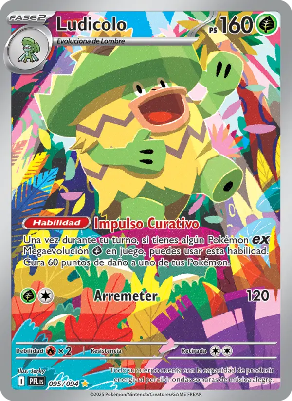Ludicolo, Fuegos Fantasmales No. 095