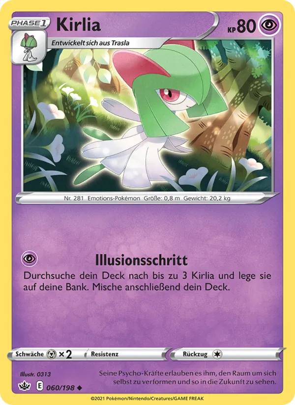 Kirlia, Schaurige Herrschaft No. 60