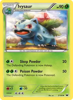Ivysaur, Dark Explorers No. 2