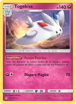 Togekiss, Vínculos Indestructibles Nº 138 Normal