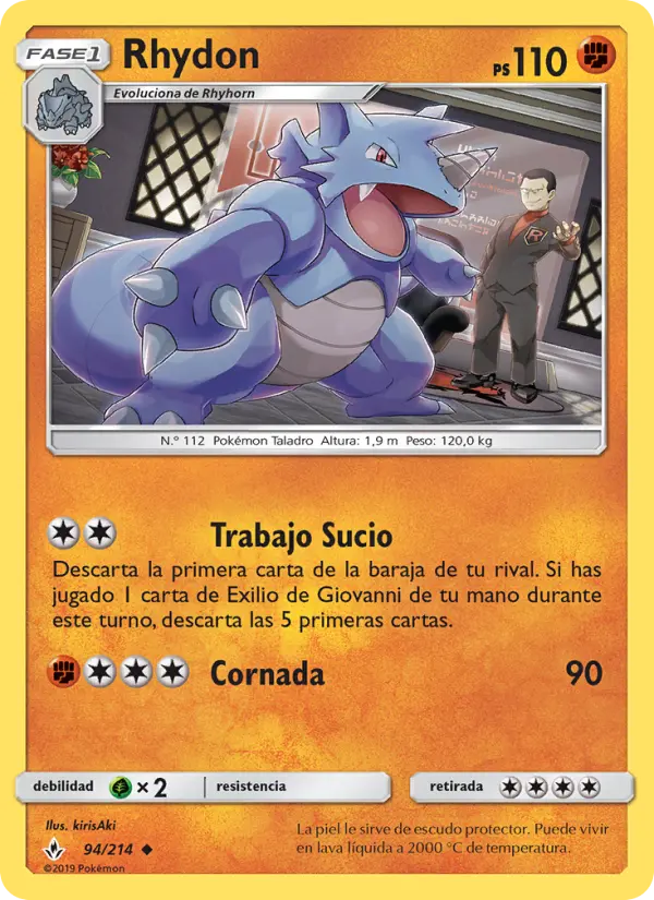Rhydon, Vínculos Indestructibles No. 94