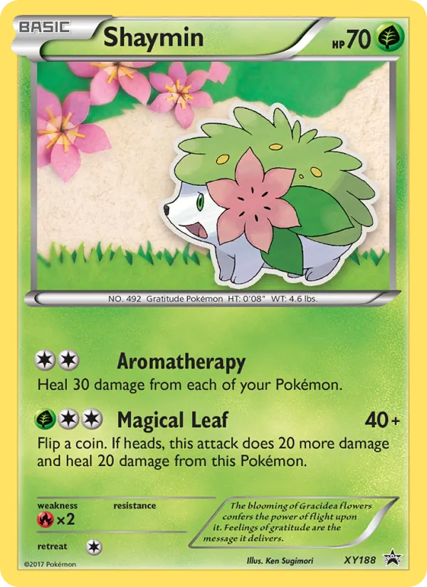Shaymin, XY Black Star Promos No. XY188