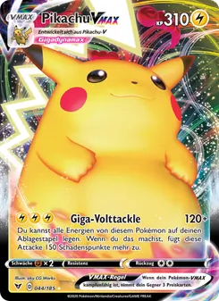 Pikachu VMAX, Farbenschock No. 44 Holo