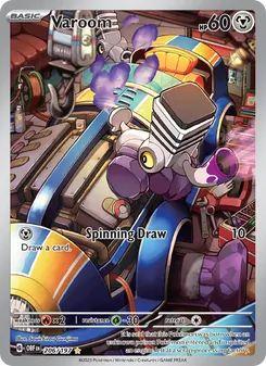 Varoom, Obsidian Flames Nº 206 Holo