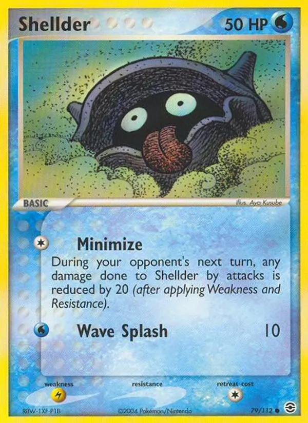 Shellder, FireRed & LeafGreen No. 79