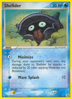 Shellder, FireRed & LeafGreen No. 79 Normal