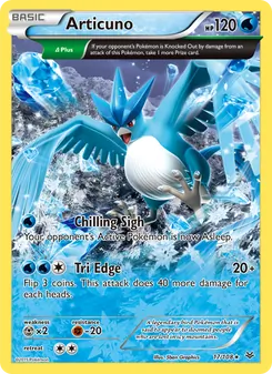 Articuno, Roaring Skies No. 17 Normal