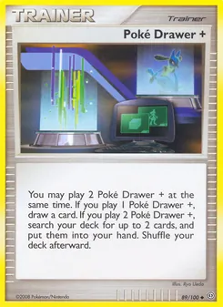 Poké Drawer +, Stormfront Nº 89 Normal