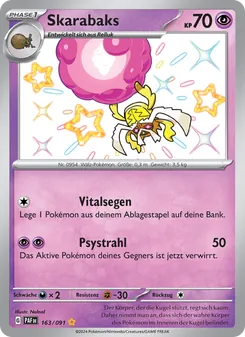 Skarabaks, Paldeas Schicksale No. 163 Holo