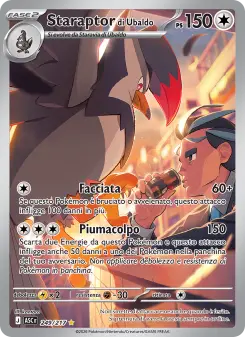 Staraptor di Ubaldo, Ascesa Eroica No. 249 Holo
