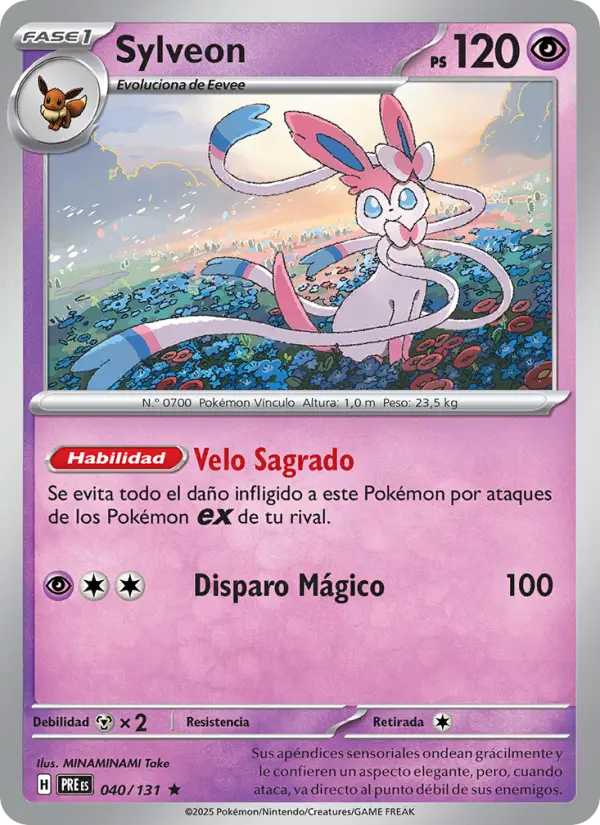 Sylveon, Evoluciones Prismáticas No. 040