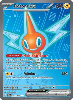 Rotom-ex, Flamme Spettrali Nº 111 Holo