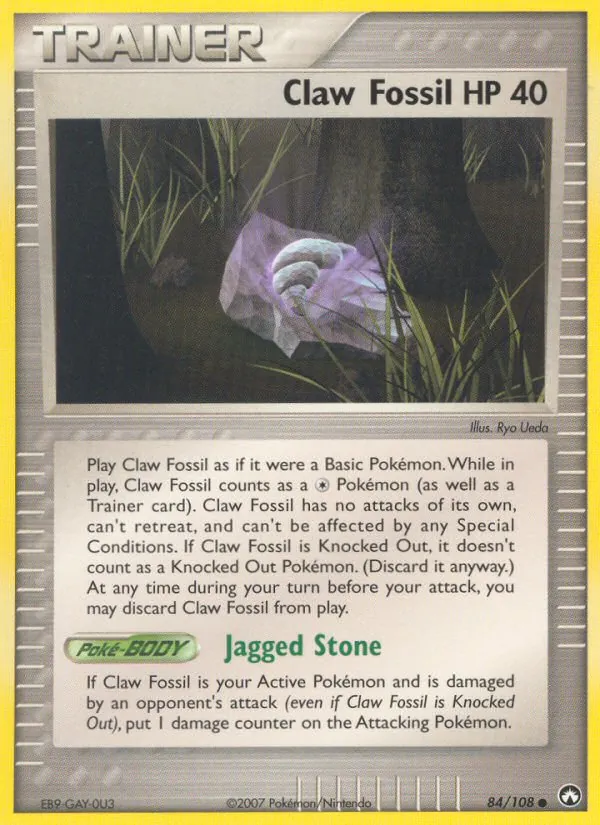 Claw Fossil, Power Keepers Nº 84