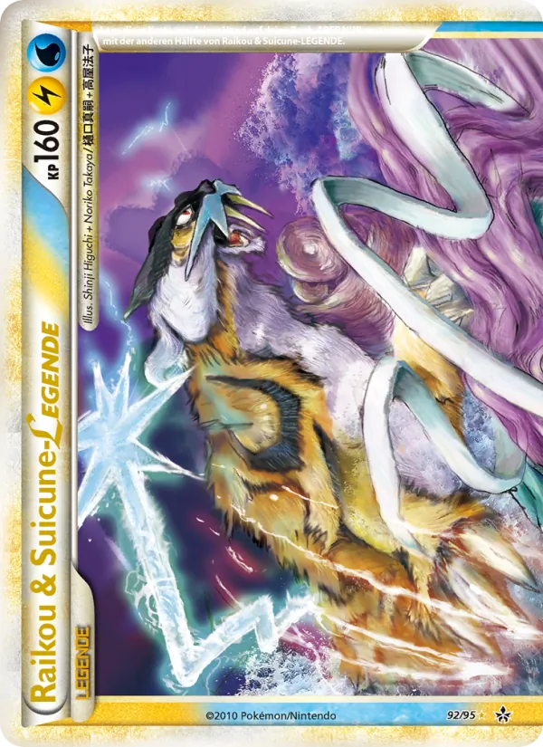 Raikou & Suicune LEGENDE, Entfesselt No. 92