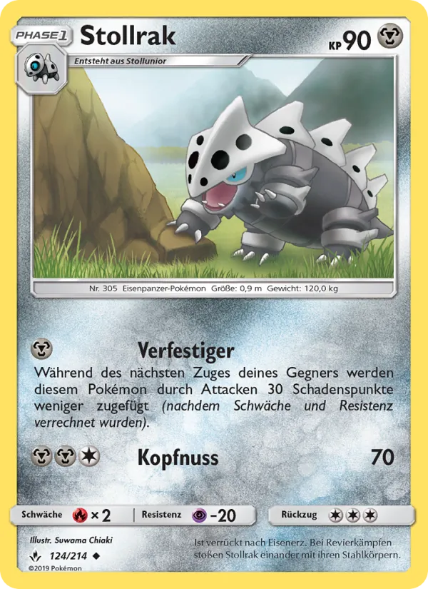 Stollrak, Kräfte im Einklang Nº 124