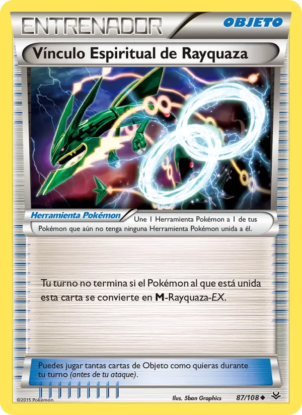 Vínculo Espiritual de Rayquaza, Cielos Rugientes No. 87