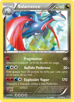 Salamence, Cielos Rugientes Nº 57 Normal