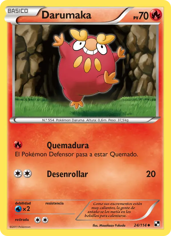 Darumaka, Negro y Blanco No. 24