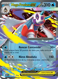 Mega-Froslass ex, Héroes Ascendentes No. 047 Holo