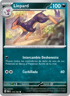 Liepard, Brecha Paradójica Nº 115 Normal