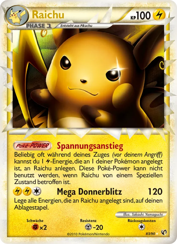 Raichu, Unerschrocken Nº 83