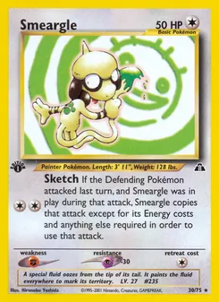 Smeargle, Neo Discovery Nº 30 Normal