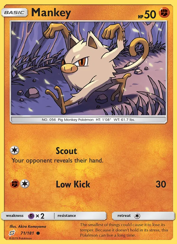 Mankey, Team Up Nº 71