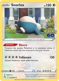 Snorlax, Pokémon GO Nº 055 Holo