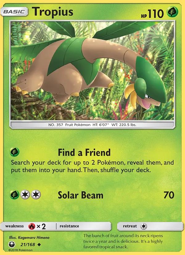 Tropius, Celestial Storm No. 21